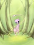  artist_request mew no_humans pokemon solo trees 
