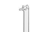  4chan cat futaba internet longcat meme white 