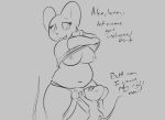  age_difference alex_(character) breasts clothed clothed/nude clothed_female_nude_male clothing doublepopsicle female imminent_sex impatient male mammal mother mother_and_son mouse mouse_mom nipples nude parent rodent size_difference slightly_chubby son underwear undressing wet 