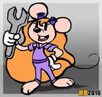 barefoot chip_&#039;n_dale_rescue_rangers disney female gadget_hackwrench hentai_boy mammal mouse retro rodent 