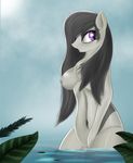  2016 anthro anthrofied breasts earth_pony equine female friendship_is_magic hair horse mammal my_little_pony nipples nude octavia_(mlp) open_mouth pony pussy solo twiren 