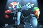  2016 all_fours anthro anthrofied ball_gag bdsm bluecoffeedog blush bondage bound breasts collar disembodied_penis equine fellatio female friendship_is_magic gag hair handcuffs harness looking_back male mammal multicolored_hair my_little_pony nipple_bulge nipples open_mouth oral oral_penetration pegasus penetration penis purple_eyes rainbow_dash_(mlp) rainbow_hair rubber sex shackles simple_background solo sweat tail_wraps tongue tongue_out wings wraps 