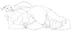  belly dragon female heavy hi_res overweight reptile round scalie slightly_chubby solo thick_tail vranhurst 