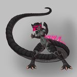  alorix kaiju monster monster_girl nude onnaiju(species) reptile scalie taightera(character) thick_tail 