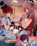  chinadress kasukabe_akira lolita_fashion male megane nao_(otosuki) otokonoko_wa_meidofuku_ga_osuki!? rio_(otosuki) tomo_(otosuki) trap wa_lolita waitress yuki_(otosuki) 