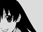  azumanga_daioh monochrome tagme takino_tomo white 