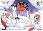  abarai_renji bleach inoue_orihime kuchiki_rukia kurosaki_ichigo 