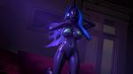  2016 3d_(artwork) anthro anthrofied armpits beckoning bed bedroom big_breasts breasts digital_media_(artwork) equine female finger_in_mouth fox_whisper85 friendship_is_magic green_eyes half-closed_eyes kneeling mammal my_little_pony nipples open_mouth pinup pose pussy queen_chrysalis_(mlp) solo source_filmmaker tongue tongue_out wings 