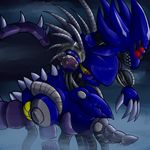  anthro knot machine male metal_madness metal_sonic penis robot solo sonic_(series) 