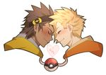  all_male chishio male pokemon shounen_ai spark_(pokemon_go) tagme_(character) 