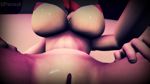 2016 3d_(artwork) anthro anthrofied big_breasts breasts digital_media_(artwork) eating_pussy equine first_person_view friendship_is_magic holding_head horse ipwnd mammal my_little_pony nipples oral pinkamena_(mlp) pinkie_pie_(mlp) pony pussy sex source_filmmaker 