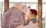  bear blush duo embrace eyes_closed eyewear garousuki glasses human inside invalid_tag kissing lens_flare male male/male mammal overweight polar_bear romantic_couple size_difference tears windows_(disambiguation) 