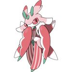  black_eyes lurantis nintendo official_art pok&eacute;mon red_sclera video_games 