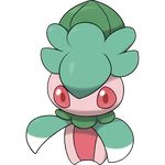  fomantis nintendo pink_skin pok&eacute;mon red_eyes video_games 