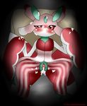  blush cum cum_in_pussy cum_inside female interspecies lurantis nintendo pok&eacute;mon pok&eacute;philia video_games wildwolfproduction 