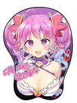  aisha_(elsword) artist_name bad_id bad_pixiv_id blue_hair breast_mousepad breasts cleavage dimension_witch_(elsword) elsword gloves gradient_hair heart korean large_breasts long_hair looking_at_viewer mousepad multicolored_hair pinb purple_eyes purple_hair smile solo translated twintails upper_body white_gloves 