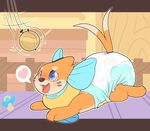  buizel crib cuddlehooves diaper drooling fish hypnosis infantilism love marine mind_control nintendo pacifier padding pok&eacute;mon ribbons saliva tommy video_games watch water 