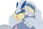  anus balls butt cum duo erection ladynoface96 legendary_pok&eacute;mon lugia male male/male nintendo oral_vore penis pok&eacute;mon precum simple_background size_difference tapering_penis typhlosion video_games vore white_background 