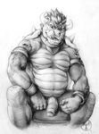  2016 anthro armlet bowser bracelet facial_piercing flora_fauna front_view glans greyscale half-erect humanoid_penis jewelry koopa looking_at_viewer mario_bros monochrome moobs musclegut naughty_face navel neverwolf nintendo nipples nose_piercing nose_ring partially_retracted_foreskin pencil_(artwork) penis piercing pinup piranha_plant plant pose scalie shaded shell signature sitting skull slightly_chubby spread_legs spreading stubble tattoo traditional_media_(artwork) tusks uncut vein veiny_penis video_games 