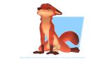  animal_genitalia animal_penis anthro balls canine canine_penis disney fox fur happy letodoesart male mammal nick_wilde nude penis penis_tip red_fur sheath solo tan_fur zootopia 