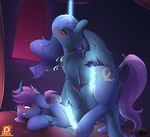  2016 blue_fur body_swap cutie_mark darkhazard duo english_text equine eyes_closed fan_character feathered_wings feathers female feral friendship_is_magic fur glowing hair half-closed_eyes hi_res hooves horn inside long_hair magic male male/female mammal my_little_pony patreon princess_luna_(mlp) purple_hair tail_wraps text unicorn url winged_unicorn wings wraps 