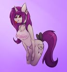  anthro breasts equine horse mammal marsminer my_little_pony pony solo wicked_silly 