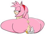  amy_rose anthro anus big_butt blush butt clothing female fur gloves green_eyes hedgehog lagomorph lil_scooter56 mammal masturbation nude open_mouth pink_fur presenting presenting_anus presenting_pussy puffy_anus pussy sonic_(series) tongue tongue_out vaginal vaginal_masturbation 