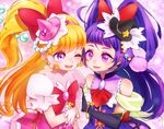  asahina_mirai dress izayoi_riko mahou_girls_precure! precure yupiteru 