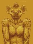  alekksandar anthro breasts female fur hyena mammal muscular muscular_female nipples nude spotted_hyena zaraza 