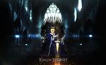  1girl fate/stay_night game_of_thrones saber throne 