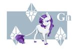  2016 blue_eyes cutie_mark earthsong9405 equine female feral friendship_is_magic fur hair hooves horn horse mammal my_little_pony pony purple_hair rarity_(mlp) smile unicorn 