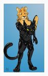  cat coating costume darkjaguar01 dude feline goo jaguar liquid living_latex male mammal panther rubber suit symbiote takeover trapped 