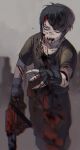  androgynous blood chainsaw copyright_request highres shousan_(hno3syo) solo source_request 