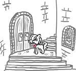  cub door earth_pony emerald_jewel(colt_quest) equine fan_character ficficponyfic horse jewelry mammal my_little_pony necklace pony stairs torch young 