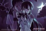  1girl camera choco end_card hazuki_(tsukuyomi) highres moon morioka_kouhei tsukuyomi_moonphase 