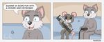  controller dialogue duo english_text gaming humor keyboard mammal mouse mrfarrow rodent text 