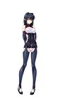  1girl annerose_vajra bangs black_hair black_legwear bodysuit breasts clenched_hand copyright_name dress erect_nipples full_body hair_between_eyes hair_intakes high_heels hips holding impossible_clothes kagami_hirotaka koutetsu_no_majo_annerose koutetsu_no_majo_anneroze large_breasts legs lilith-soft lipstick logo long_hair long_legs looking_at_viewer makeup no_bra official_art serious shiny shiny_clothes shoes short_dress side_slit sideboob simple_background skin_tight solo standing sticker thighs turtleneck very_long_hair white_background yellow_eyes 
