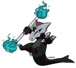  alolan_marowak black_skin bone claws fire kipaki nintendo pok&eacute;mon video_games 