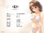 bikini i''s solo stats swimsuit text_focus translation_request yoshizuki_iori 