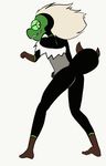  1_eye alien animated beak cartoon_network centipeetle dancing female gem_(species) hair humanoid kl0ndike looking_back monstrous_humanoid open_mouth shaking_butt smile solo steven_universe white_hair 