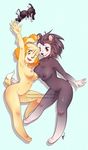  animal_crossing anthro armpits bell black_nose breasts brown_eyes canine catcoconut clothing dog erect_nipples isabelle_(animal_crossing) labelle_able mammal nintendo nipples nude simple_background smile tagme thingsmart underwear video_games 
