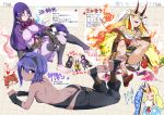  animal_print ass back banner barefoot bikini black_bikini black_hair blonde_hair blush bodysuit bracer breasts cotton_candy covered_nipples dark_skin erect_nipples fate/grand_order fate/prototype fate/prototype:_fragments_of_blue_and_silver fate_(series) feet fingerless_gloves fujimaru_ritsuka_(female) gloves hassan_of_serenity_(fate) holding horns ibaraki_douji_(fate/grand_order) ibaraki_douji_(swimsuit_lancer)_(fate) japanese_clothes katana kimono long_hair looking_at_viewer lying minamoto_no_raikou_(fate/grand_order) minamoto_no_raikou_(swimsuit_lancer)_(fate) multiple_girls no_shoes on_side oni orange_hair panties pantyshot pantyshot_(sitting) purple_eyes purple_hair school_uniform serafuku sharp_teeth short_hair side_ponytail sitting smile soles swimsuit sword tattoo teeth tiger_print toeless_legwear toes torichamaru translation_request trembling underwear very_long_hair weapon 