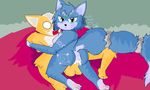  2016 anthro anus balls black_nose blue_fur blue_hair blush breasts butt canine cum cum_in_pussy cum_inside dialogue digital_media_(artwork) duo e-01_(artist) english_text erection eyelashes feet female fox fox_mccloud fur green_eyes hair krystal male male/female mammal nintendo nipples nude open_mouth paws penetration penis pussy pussy_juice sex short_hair simple_background star_fox tagme teeth text toes vaginal vaginal_penetration video_games white_fur 