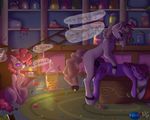  berry_punch_(mlp) cutie_mark english_text fan_character female friendship_is_magic male male/female my_little_pony pinkie_pie_(mlp) poisindoodles text 