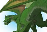  animal_genitalia anus balls dragon elliot_the_dragon feral fur furred_dragon long_neck looking_at_viewer looking_back low-angle_view male narse perineum pete&#039;s_dragon_(film) presenting quadruped raised_tail rear_view sheath solo spread_legs spread_wings spreading wings 