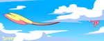  alolan_raichu animated cloud diives flying nintendo pok&eacute;mon regional_variant video_games 