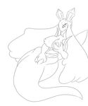 ber00 big_breasts breasts female froslass masturbation monochrome nintendo pok&eacute;mon pussy solo tongue tongue_out video_games 