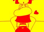  1boy 1girl animated animated_gif ass borrowed_character heart minus8 