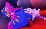  anal anal_penetration balls butt green_eyes knuckles_the_echidna looking_back male male/male nearphotison penetration penis sonic_(series) sonic_the_hedgehog 