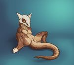 alorix animal_genitalia anus female feral marowak nintendo pok&eacute;mon pussy skull thick_tail video_games 